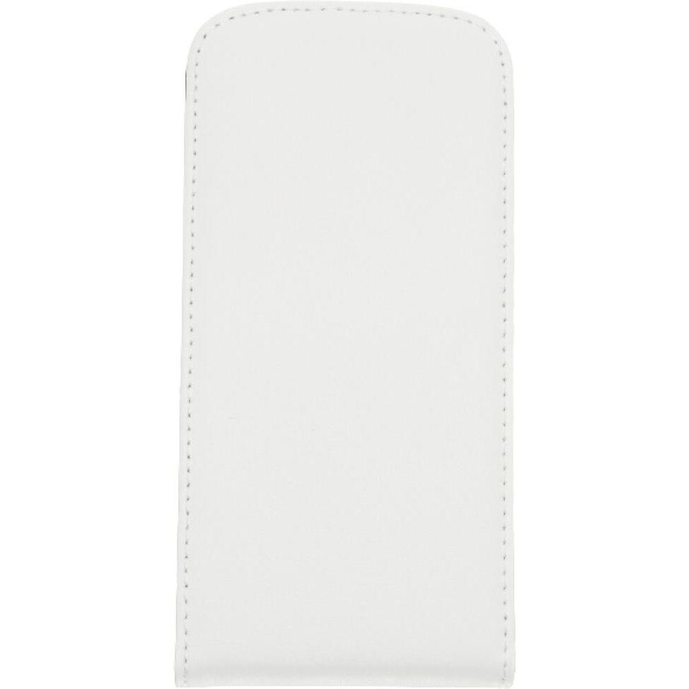 OEM Slim Leather Flip Case Galaxy S5 mini - White (Samsung Galaxy S5 Mini), Smartphone Hülle, Weiss