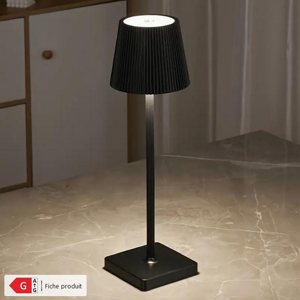 Produktbild PhoneLook Design Tischlampe kabellos mit Touch-Steuerung Dimmbares LED Nachtlicht