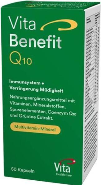 Actual product image Vita Benefit Q10 (50 Piece, Capsules, 192 g)