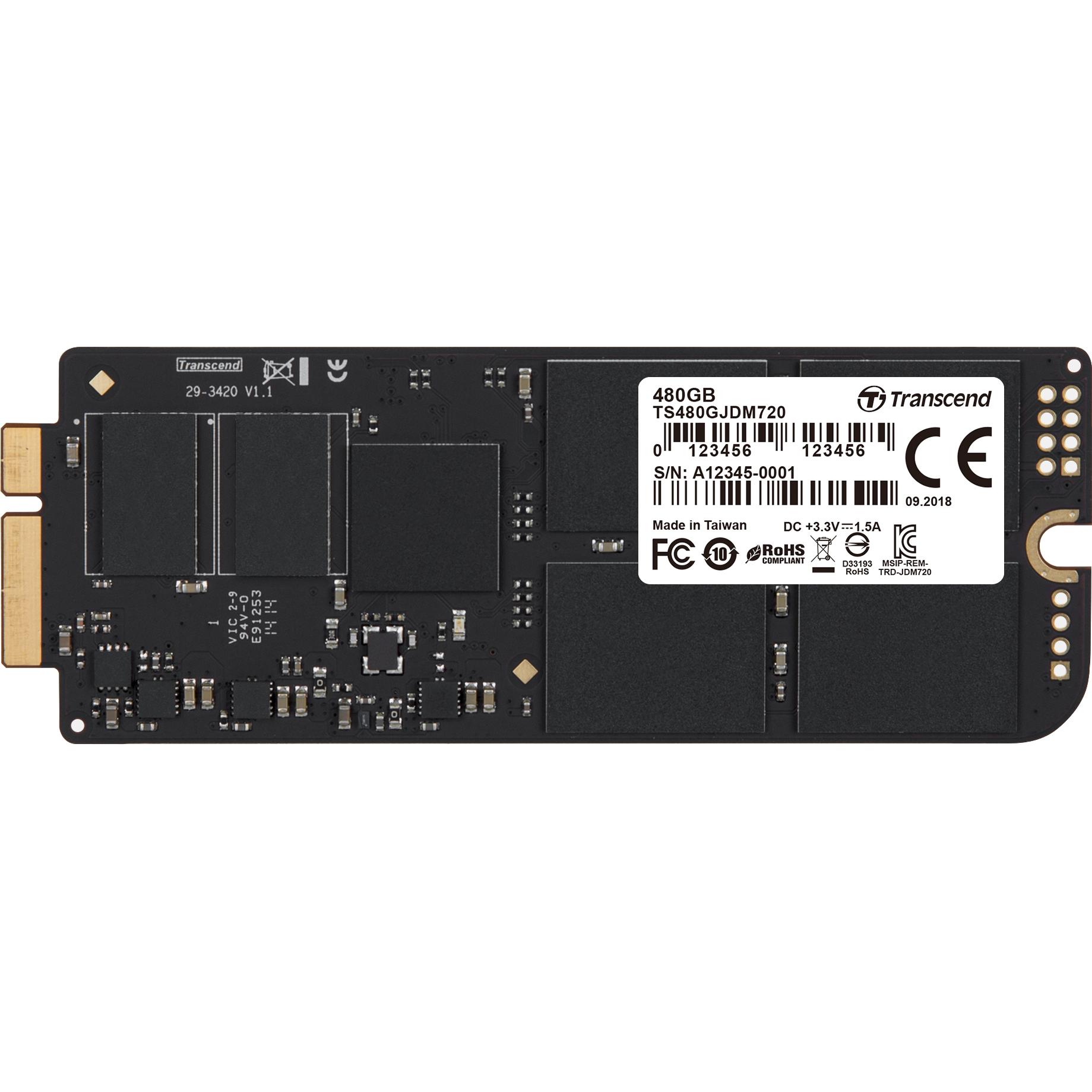 Thumbnail - Transcend JetDrive 720 (480 GB, M.2 2280), SSD