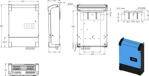 Actual product image Victron Energy MPPT RS 450/100-Tr