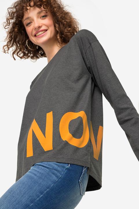Actual product image Laurasøn Now Lettered Long Sleeve Tee (L)