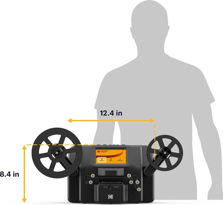 Image du produit Kodak Numériseur de films Super 8mm Reels (Visionneuse de diapositives)