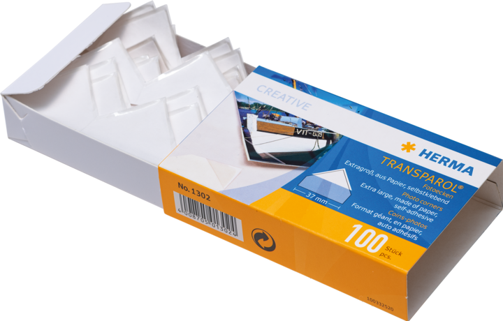 Actual product image Herma Photo corners