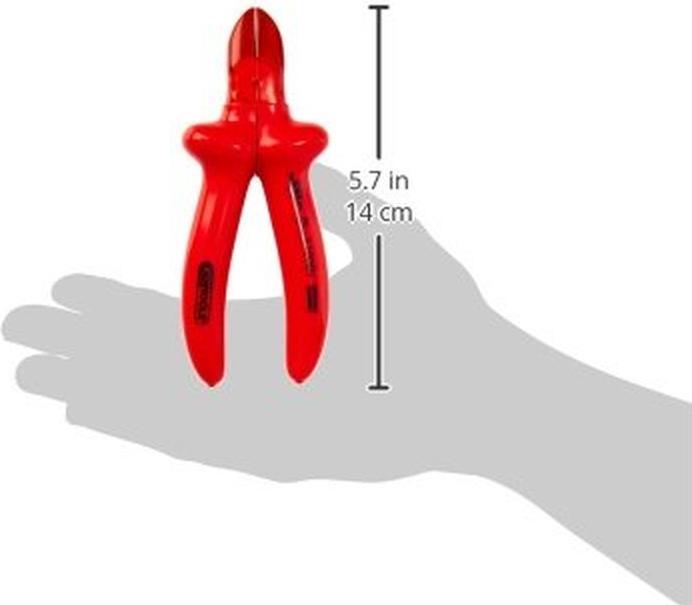 Actual product image KS Tools 1000V side cutter, coated working head, length 160 mm (160 mm)