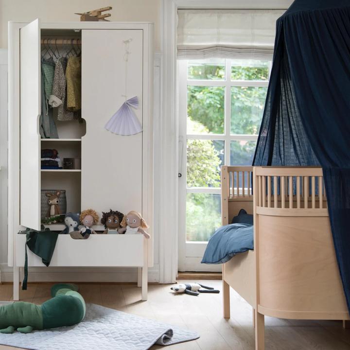 Immagine prodotto Sebra Armadio con ante a cassetto bianco (94 cm)