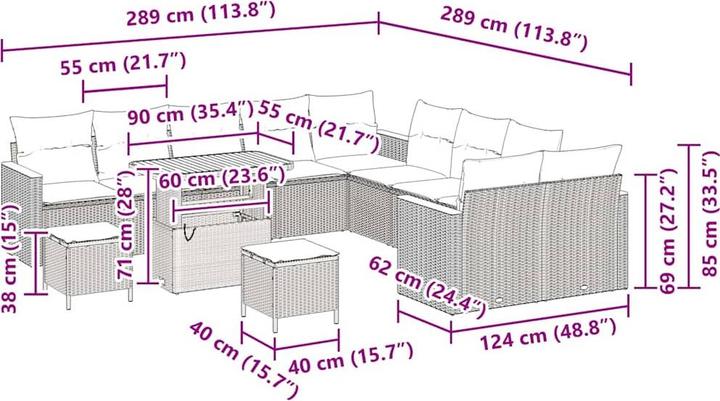 Produktbild vidaXL Victoria