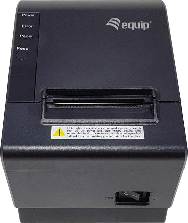 Produktbild equip Thermodrucker 58mm USB/Ethernet/RJ11 sw (USB, Ethernet)