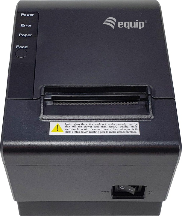 Produktbild equip Thermodrucker 58mm USB/Ethernet/RJ11 sw (USB, Ethernet)