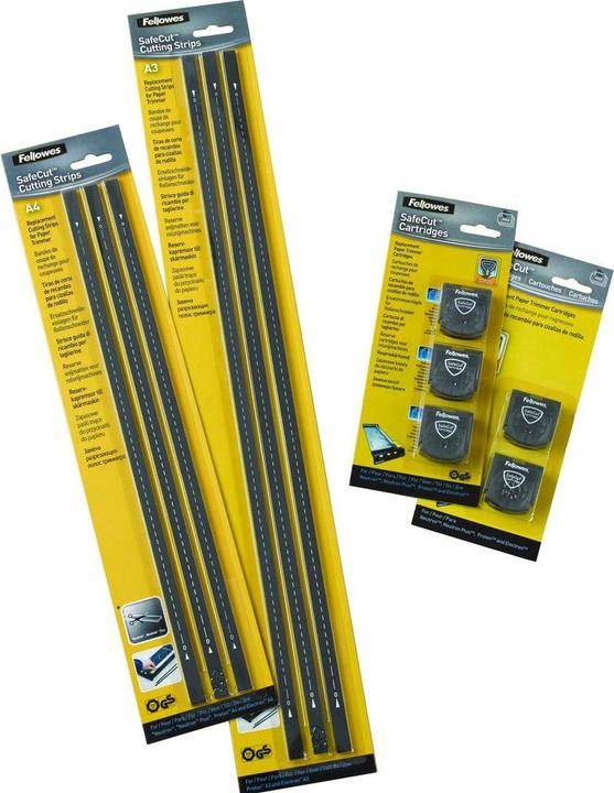 Actual product image Fellowes Safecut replacement blade - 3 styles (3 Sheets)