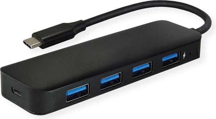 Value USB 3.2 Gen 1 Hub, 4x, Type C Connector Cable (USB-C, 4 ports)