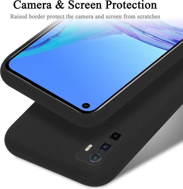 Image du produit Cadorabo Coque pour Oppo A53s TPU Liquid Silicone Case (Oppo A53s)