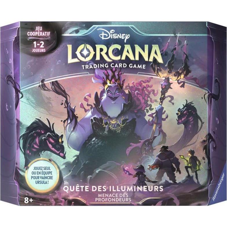 Ravensburger Disney Lorcana - Il ritorno di Ursula - PACCHETTO REGALO (Francese, 2 - 4 Giocatori)