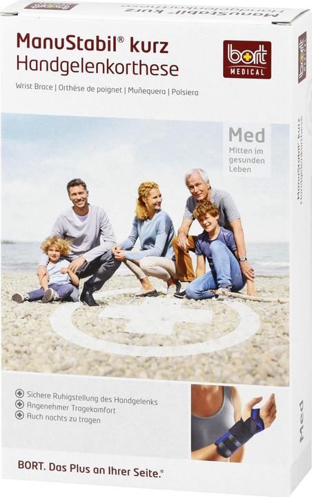 Immagine prodotto Bort Medical Polso corto M re nero (M)
