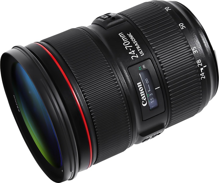 Image du produit Canon EF 24-70mm / 2.8 L II USM - (EU) (Canon EF, APS-C / DX)