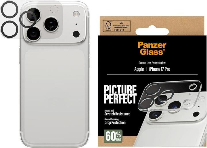 Produktbild PanzerGlass Picture Perfect (1 Stück, Apple iPhone 17 Pro)