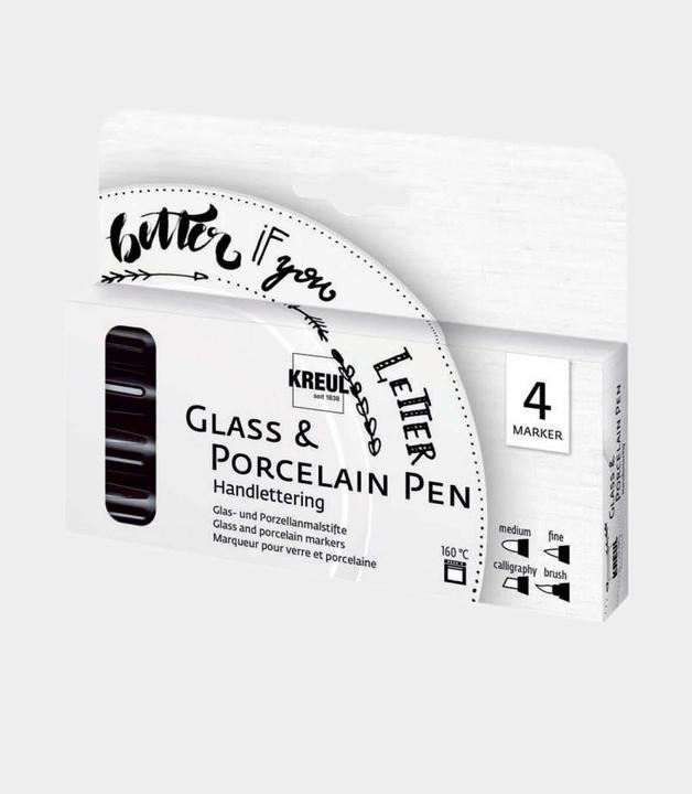 Produktbild Kreul Glass & Porcelain Pen (4x)
