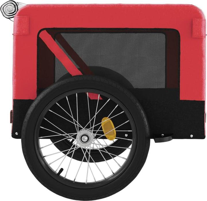 Actual product image vidaXL Fahrradanhänger Hund