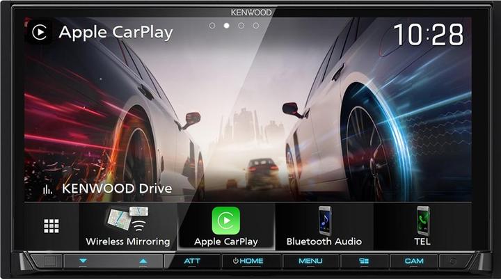 Actual product image Kenwood DMX-8021DABS with CarPlay, Android Auto, Sygic campervan navigation app (Android car, Apple Carplay)