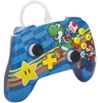 Productafbeelding NoName Bedrade controller Nintendo Switch - Paddenstoelenrijk Vrienden (Switch OLED, Switch)