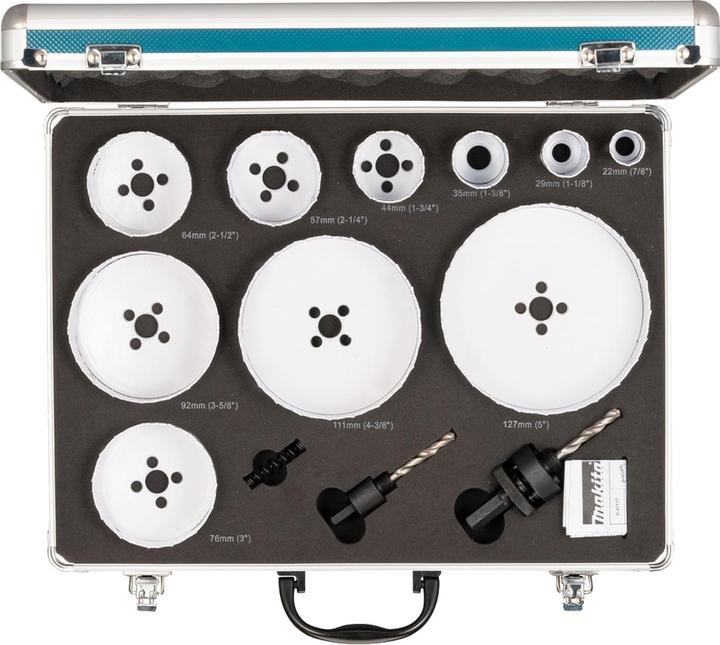 Actual product image Makita D-75764 (44 mm, 22 mm, 35 mm, 76 mm, 64 mm, 57 mm, 127 mm, 111 mm, 92 mm, 29 mm)