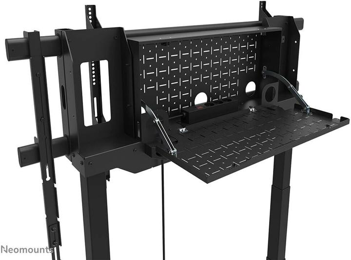 Produktbild Neomounts Rollwagen 1200x600 -160kg 75-115"/elektrisch höv/schwarz (115")