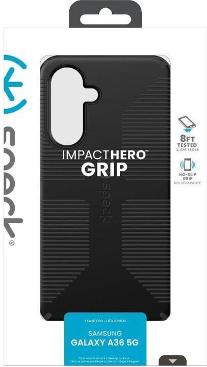 Actual product image speck Impact Hero Grip Samsung Galaxy A36 5G/A56 5G Black (Samsung Galaxy A36, Samsung Galaxy A56)