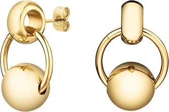 Actual product image Rosefield - Decent Gold Plated Chunky Roll Earrings JECEG-J894