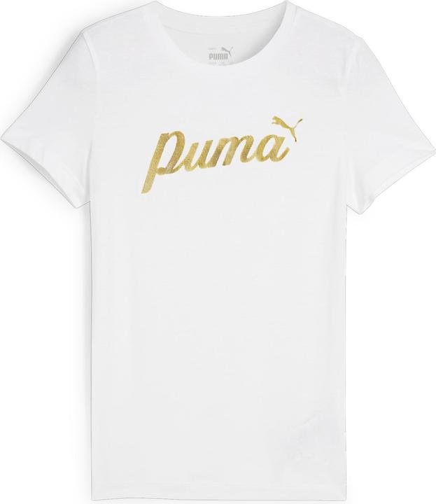 Produktbild Puma ESS+ SCRIPT Metallic Tee G (152)