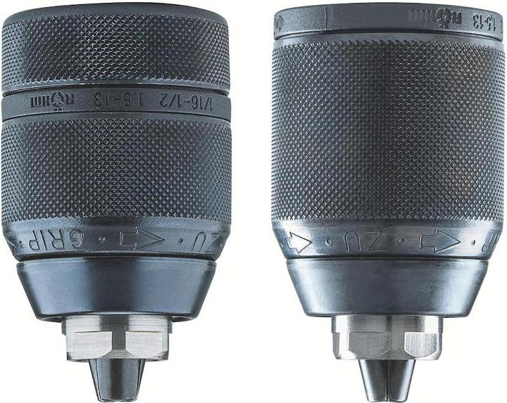 Produktbild Röhm Schnellspannbohrfutter EXTRA80-RV Spann-Ø 1-10 mm 3/8″-24 mm für Rechts- und Linkslauf Metall