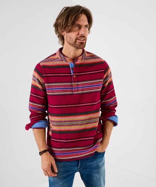 Produktbild Joe Browns Jacquard Stripe Popover Top (S)