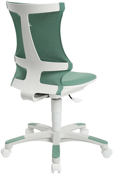 Actual product image Topstar Children's swivel chair Sitness X Chair 10, FX130CR66 mint green, white fabric