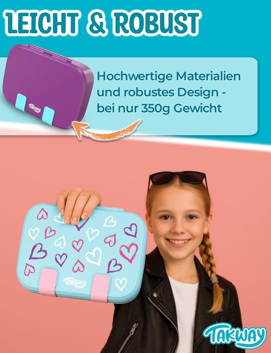 Produktbild Takeway Kinder Bento Box Pusteblume