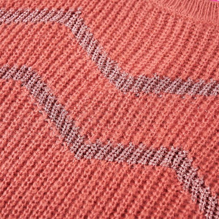 Produktbild VidaXL Kinderpullover Gestrickt Mittelrosa 128,Material: 67 (128)
