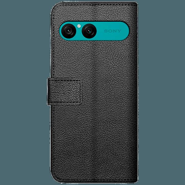 Produktbild Just in Case PU-Leder Book Hülle Schwarz Sony Xperia 10 VII (Sony Xperia 10 VII)