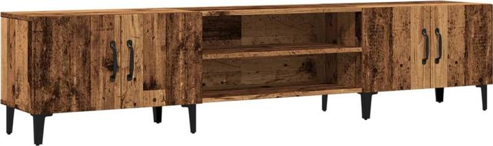 Actual product image vidaXL TV Schrank Tisch Lowboard Fernsehschrank Fernsehtisch Altholz-Optik (180 x 31.5 x 40 cm)