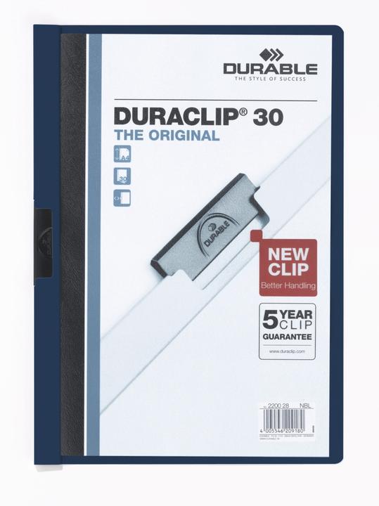 Actual product image Durable DURACLIP 30 25 ST 220028 (A4, 25 x)