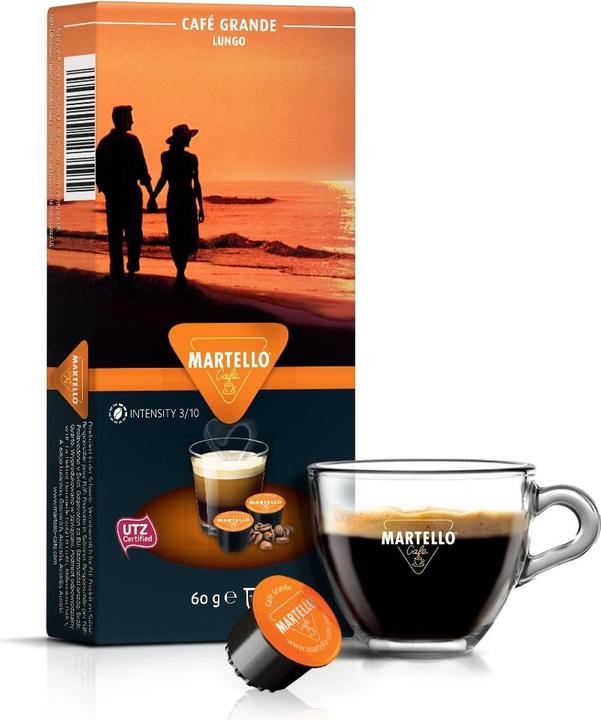 Actual product image Martello Cafe Grande Lungo (10 x Port.)