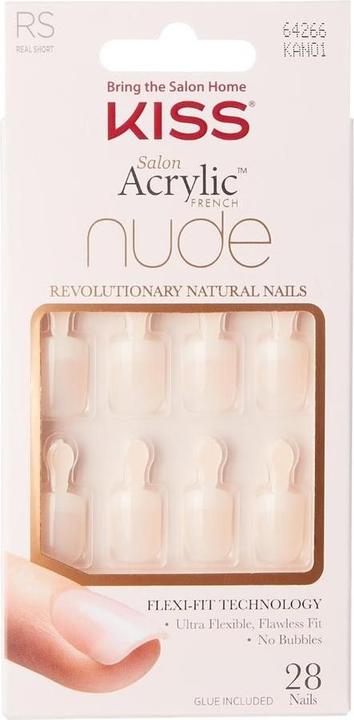 KISS Salon Acrylic Nude (Artificial nails, Nude)