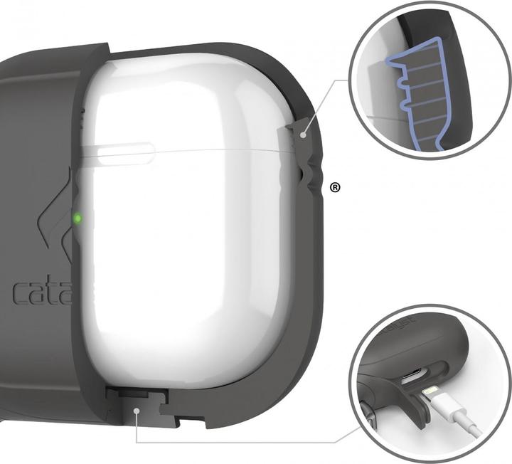 Produktbild Catalyst AirPods 3.Gen Wasserdichtes Case Space Gray (Ladecase Hülle)