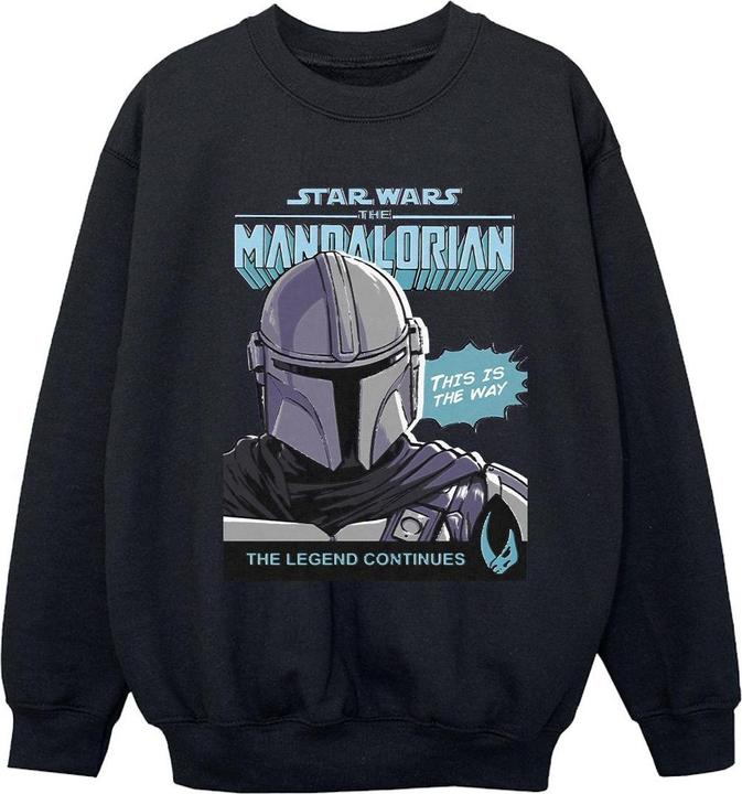 Produktbild Star Wars Mando Comic Cover Sweatshirt Mädchen (116)