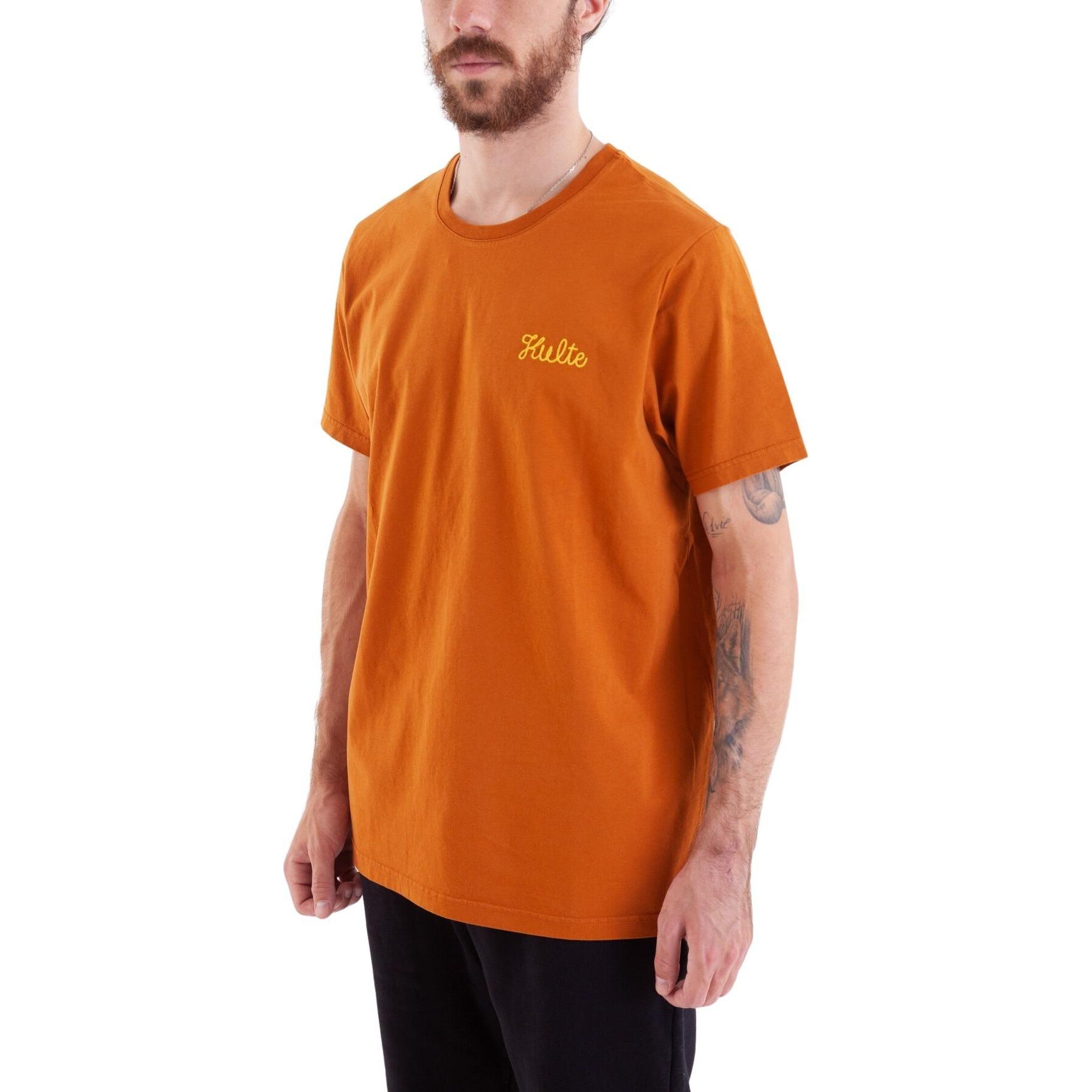 Kulte, Herren, Shirt, t-shirt, Orange, (XL)