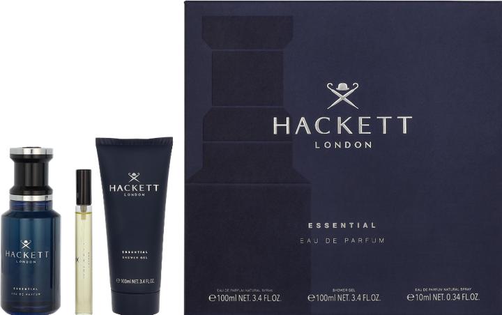 Hackett Essential Christmas 2023 Eau de Parfum 100 / 10 / Shower Gel 100 (Parfum Set)