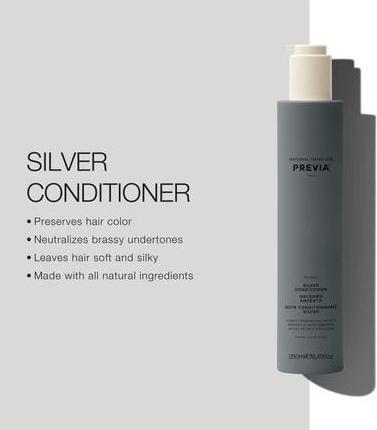 Actual product image Previa Organic Blackberry Silver Conditioner (250 ml)