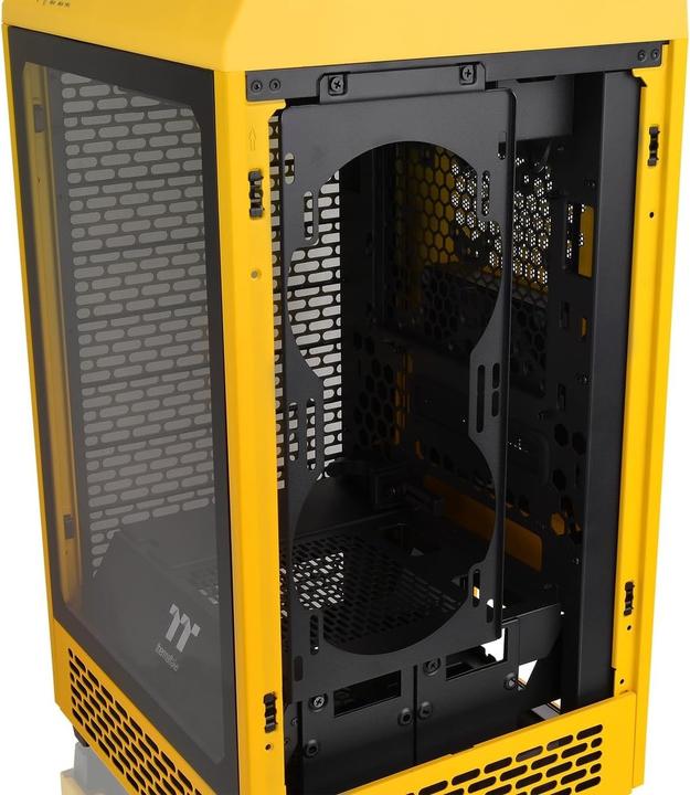 Produktbild Thermaltake The Tower 200 Mini-Tower Mini-ITX Gehäuse Sichtfenster Bumblebee