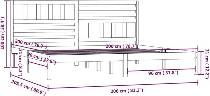 Produktbild VidaXL Zowie (200 x 200 cm)
