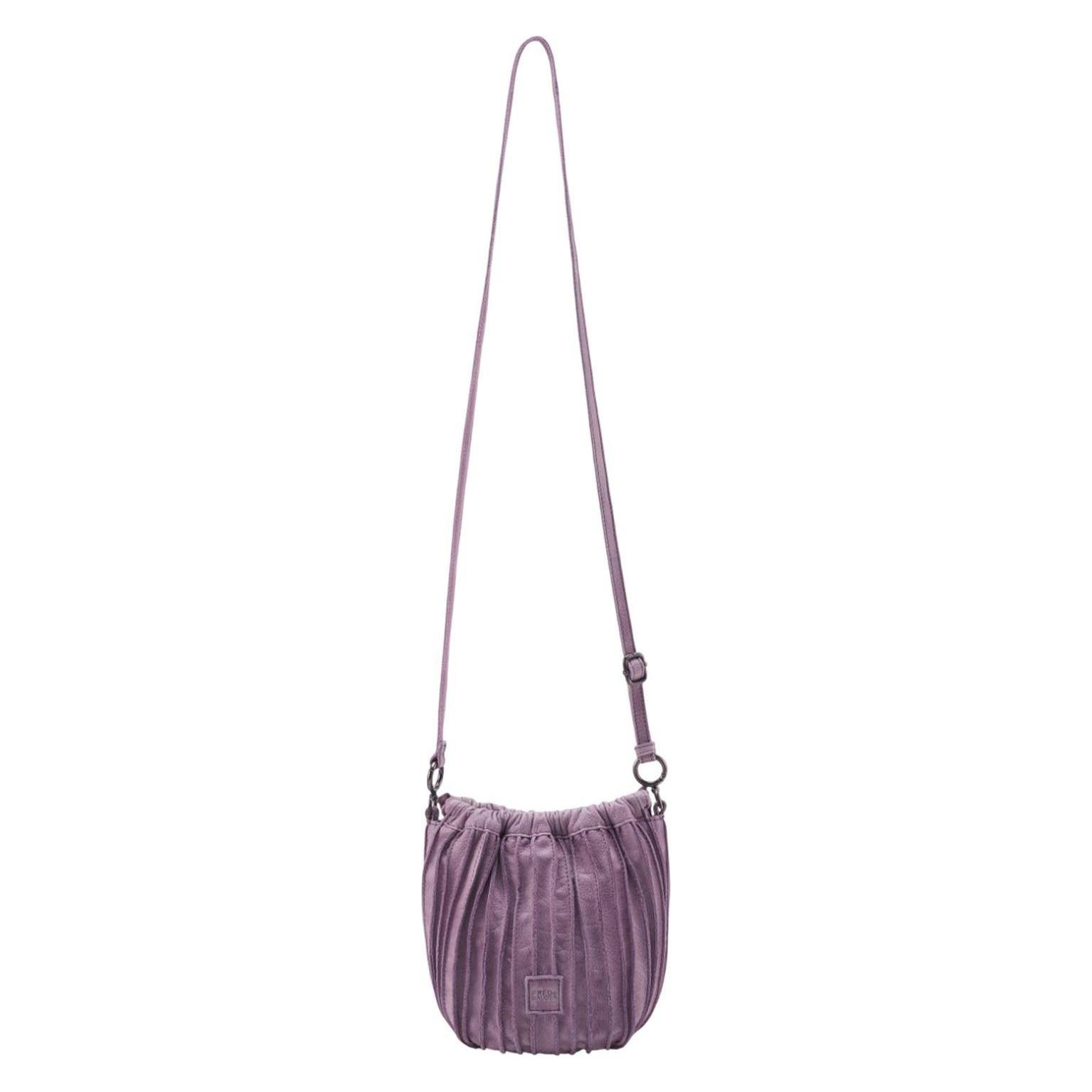FredsBruder, Damen, Handtasche, Say Hello Drawstring Bucket Bag, Violett