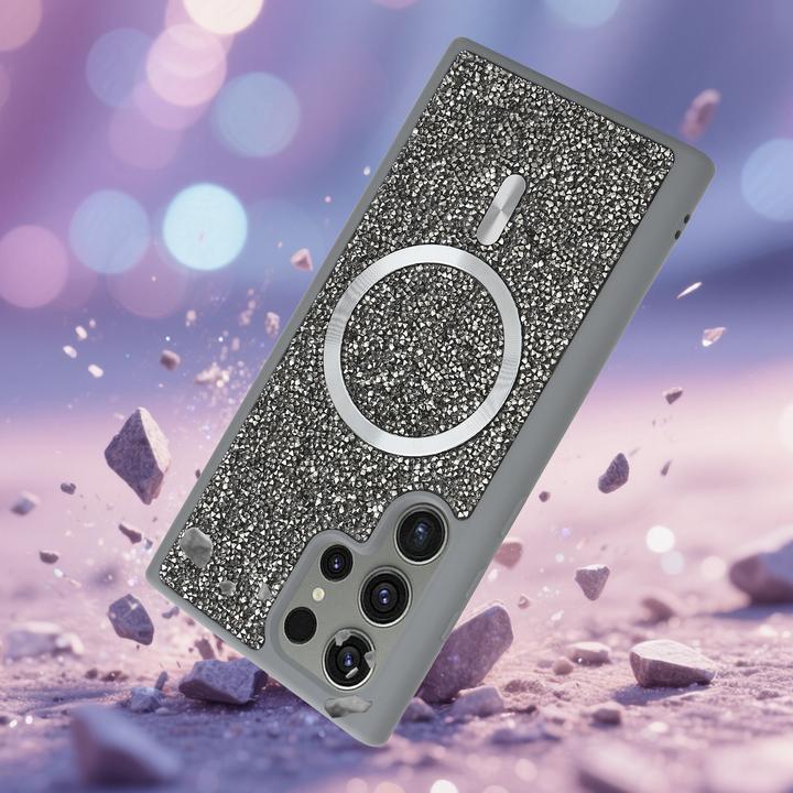 Image du produit Cadorabo Coque pour Samsung Galaxy S23 ULTRA Paillettes Scintillant Design (Samsung Galaxy S23 Ultra)