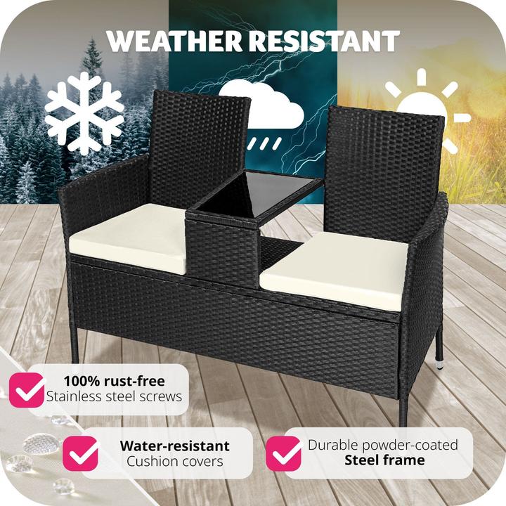 Image du produit tectake Banc de jardin