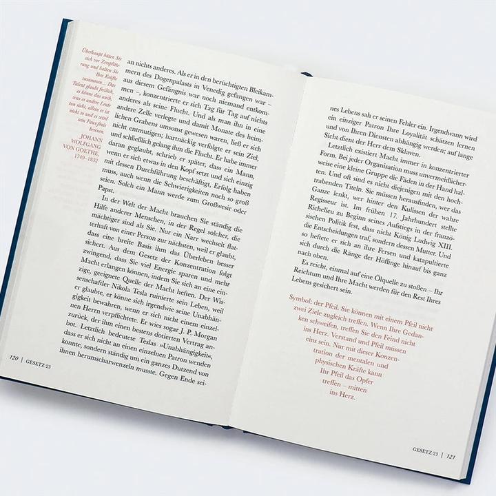 Actual product image Power - Die 48 Gesetze der Macht (German, Robert Greene, 2013)